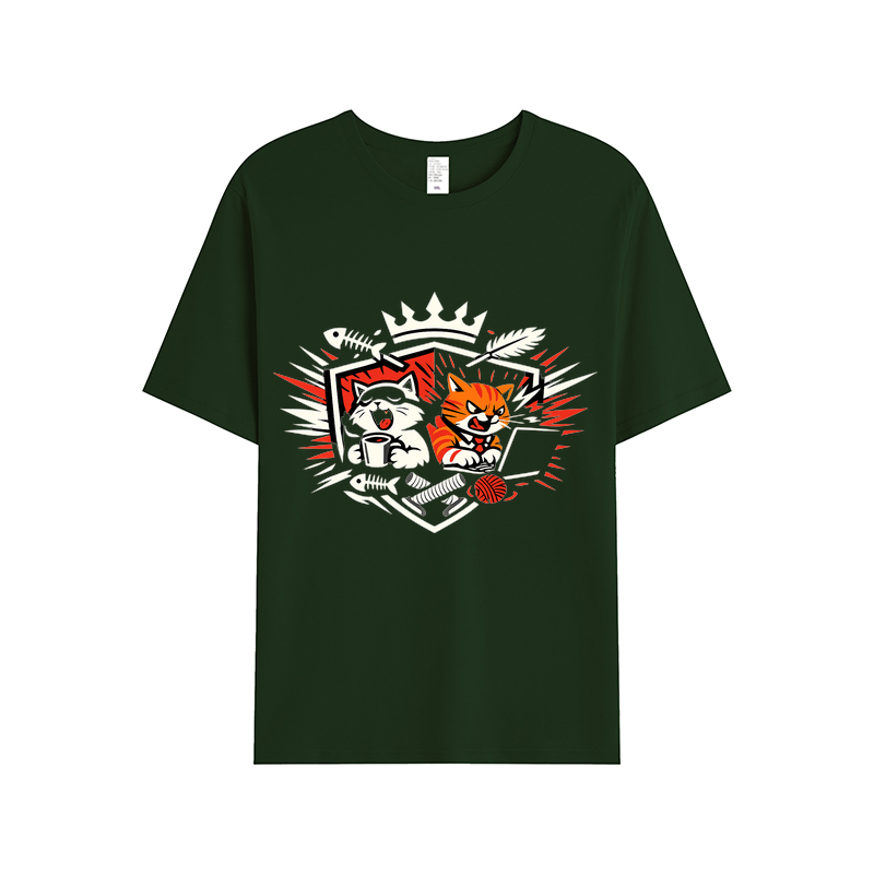t-shirt Katzenliebe pur