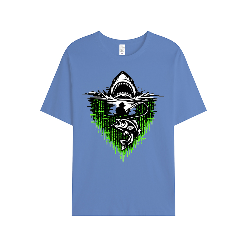t-shirt Angelglück am Wasser