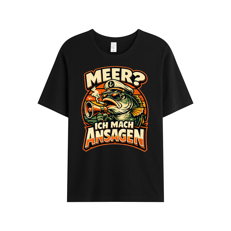 T-Shirt Meer Ansagen Angler Edition
