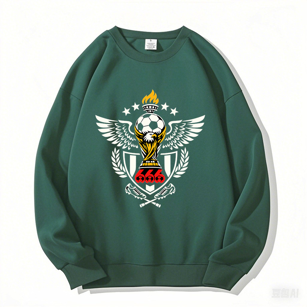 Sweatshirt Adelspokal-Parodie Krone im Staub