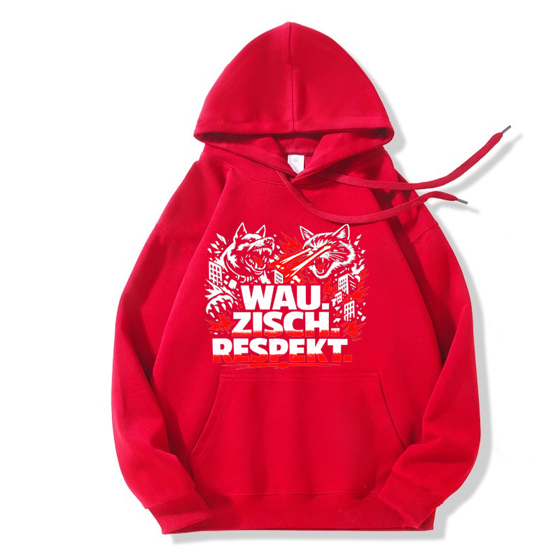 Hoodie Wau Zisch Respekt Vibes