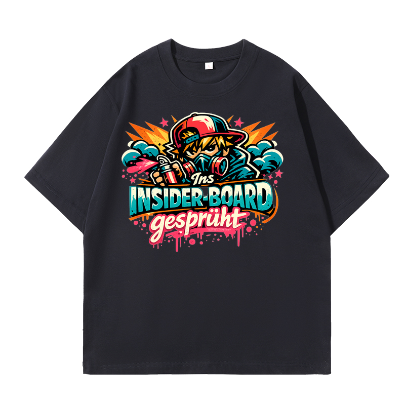 T-Shirt Insider-Board Spraykunst