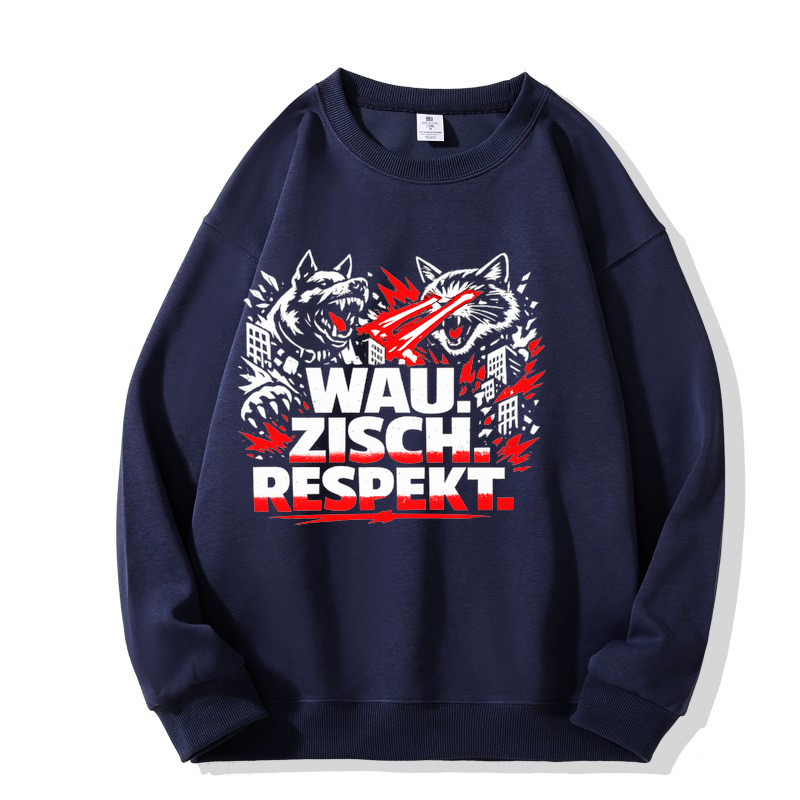 Sweatshirt Wau Zisch Respekt Haustier Vibes