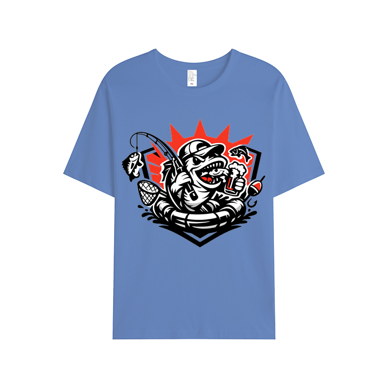 t-shirt Angelglück am Wasser