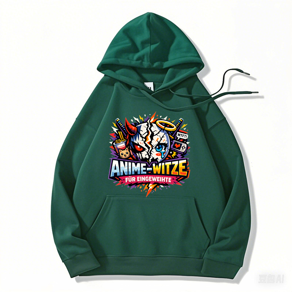 Hoodie Anime-Gaggeister: Für Eingeweihte