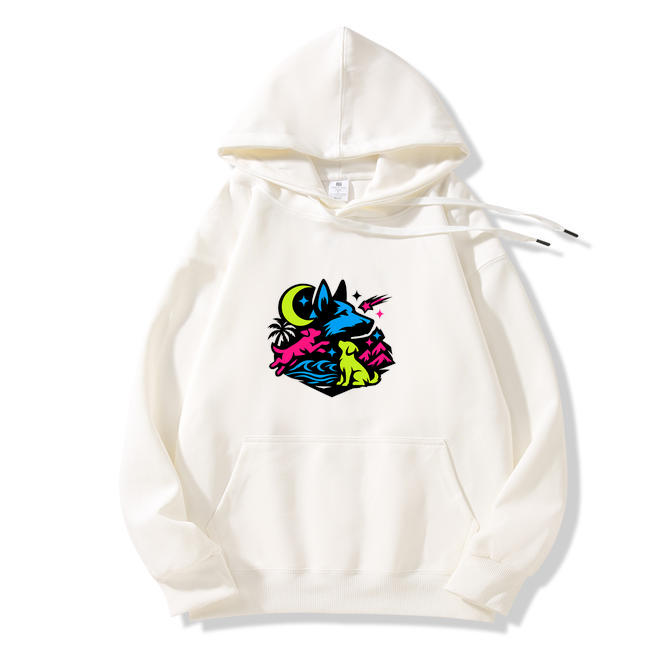 Hoodie Hundeliebe in jeder Faser