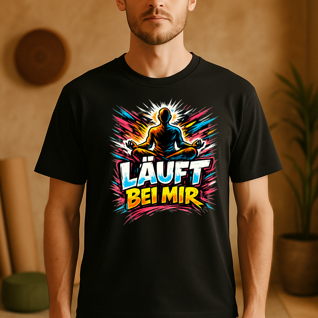 T-Shirt Yoga Flow Läuft bei mir