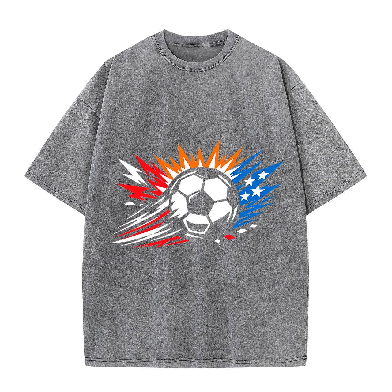 T-shirt Glühender Vektorwirbel WM 2026 Edition