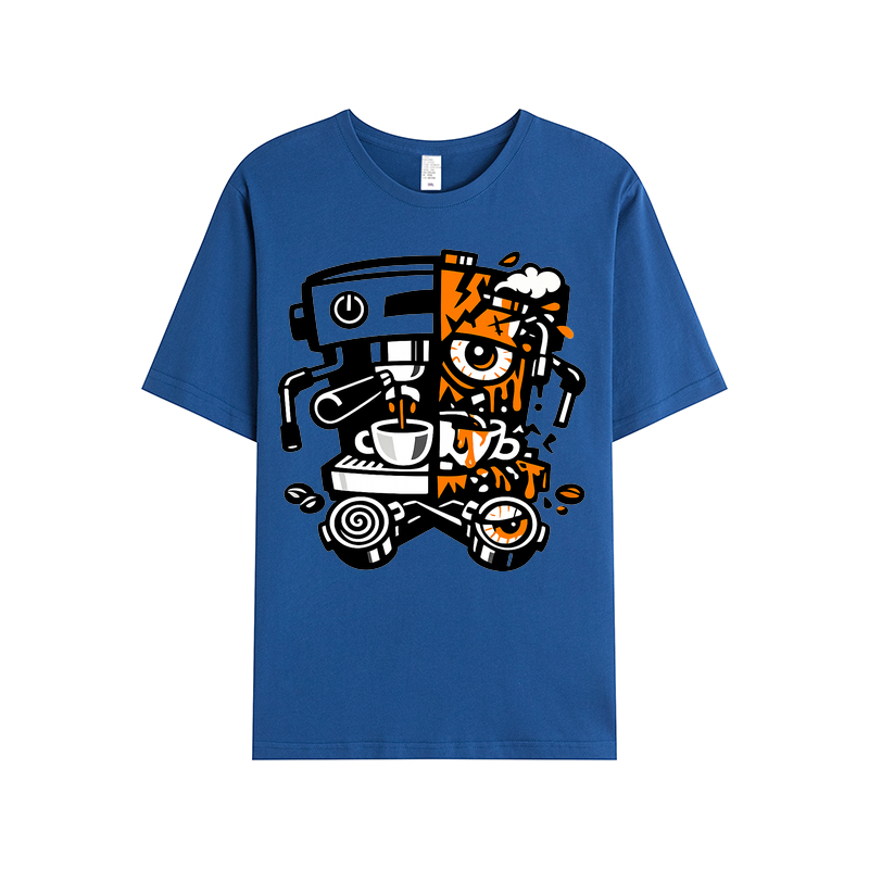 T-shirt Espresso Overthinker – Kaffee mit Gedanken