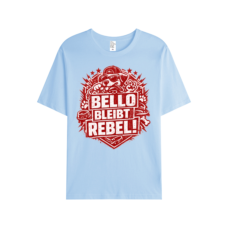 T-Shirt Bello bleibt rebel! Street Dog Vibes