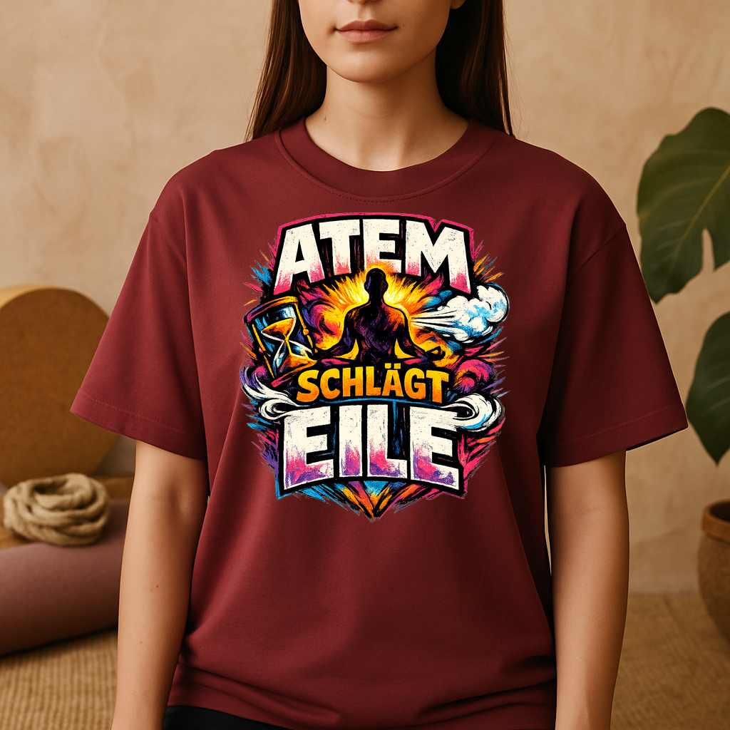 T-Shirt Atemfluss Ruhekraft