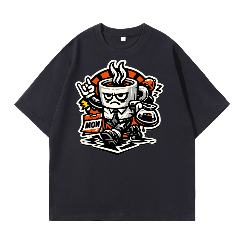 T-shirt Kaffeepanzer Montag - Bereit oder nicht