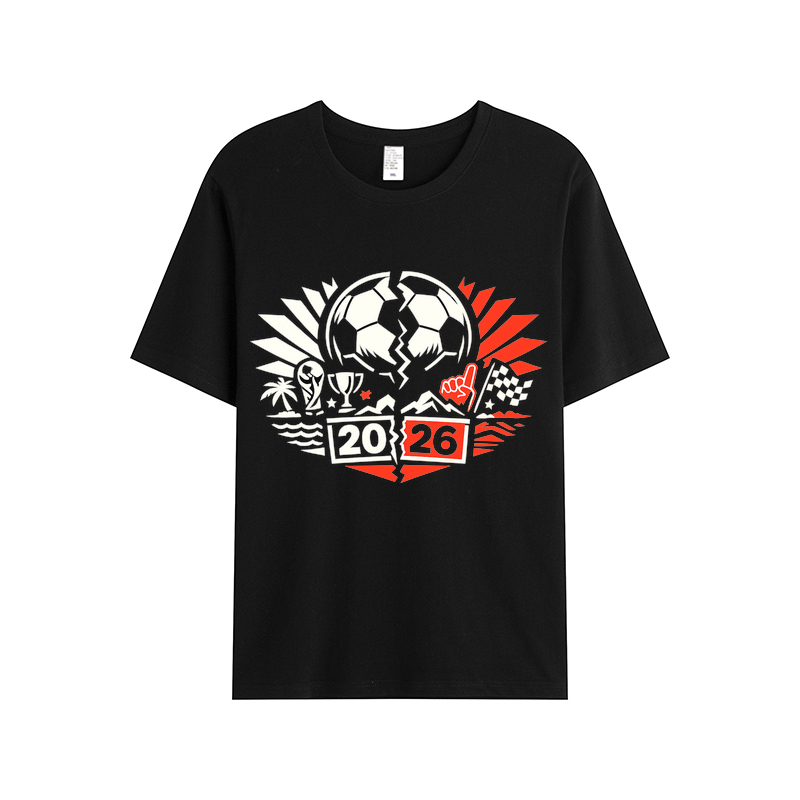 T-shirt WM-Wahnform für echte WM 2026 Fans