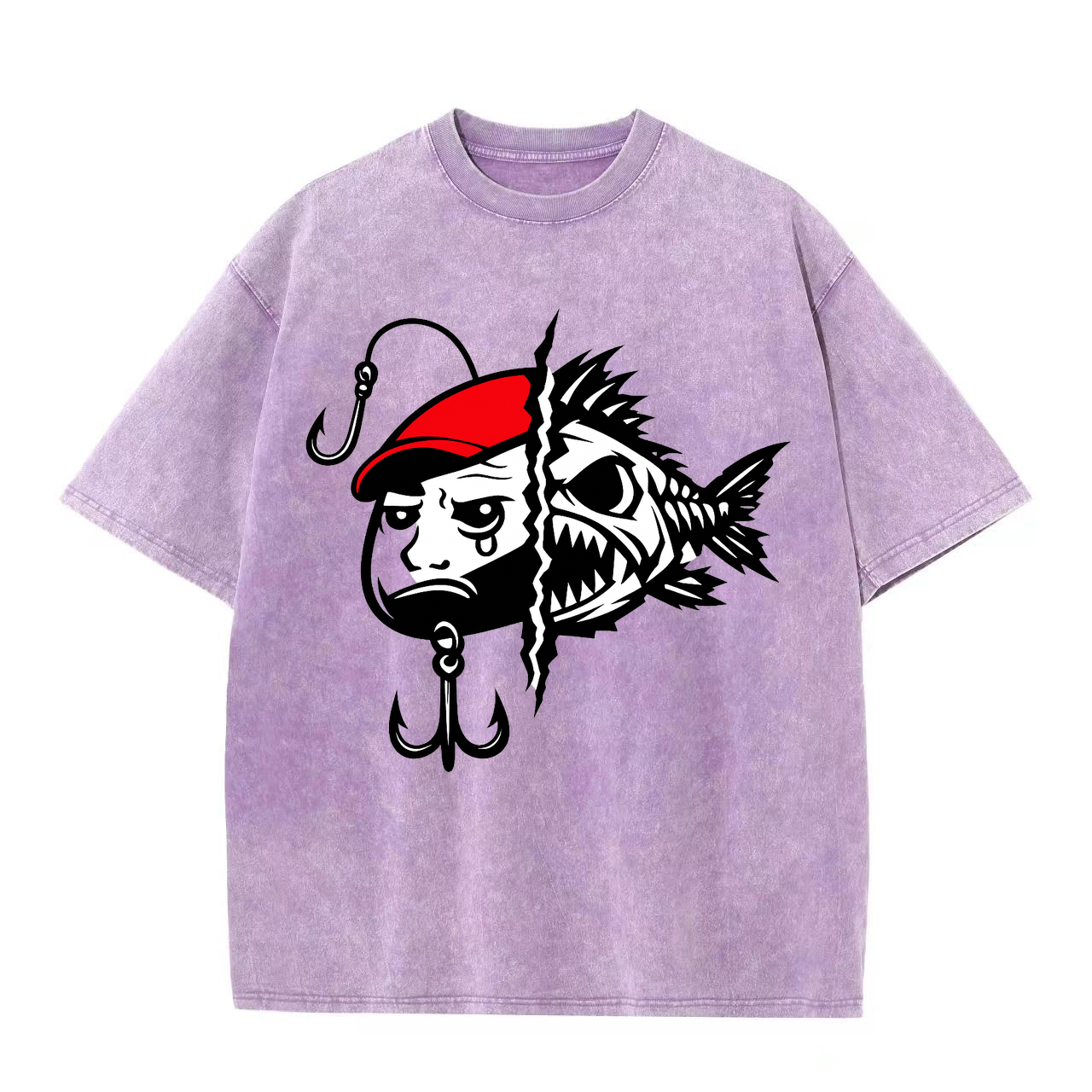 t-shirt Angelglück am Wasser