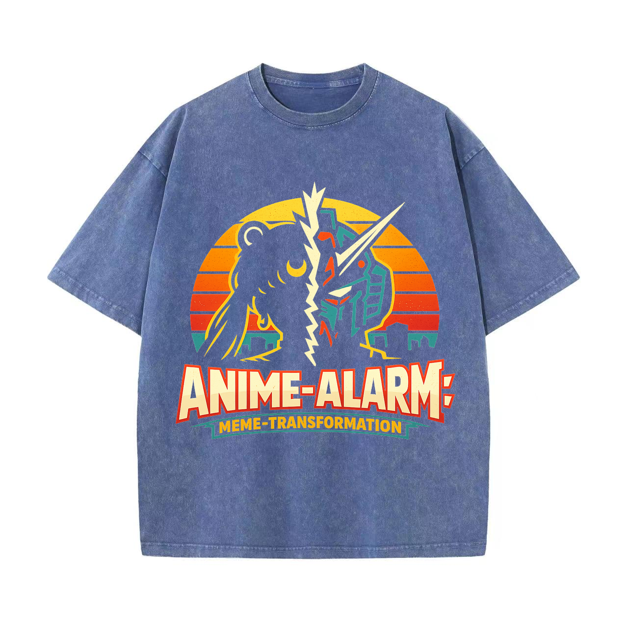 T-Shirt Anime-Alarm: Meme-Transformation